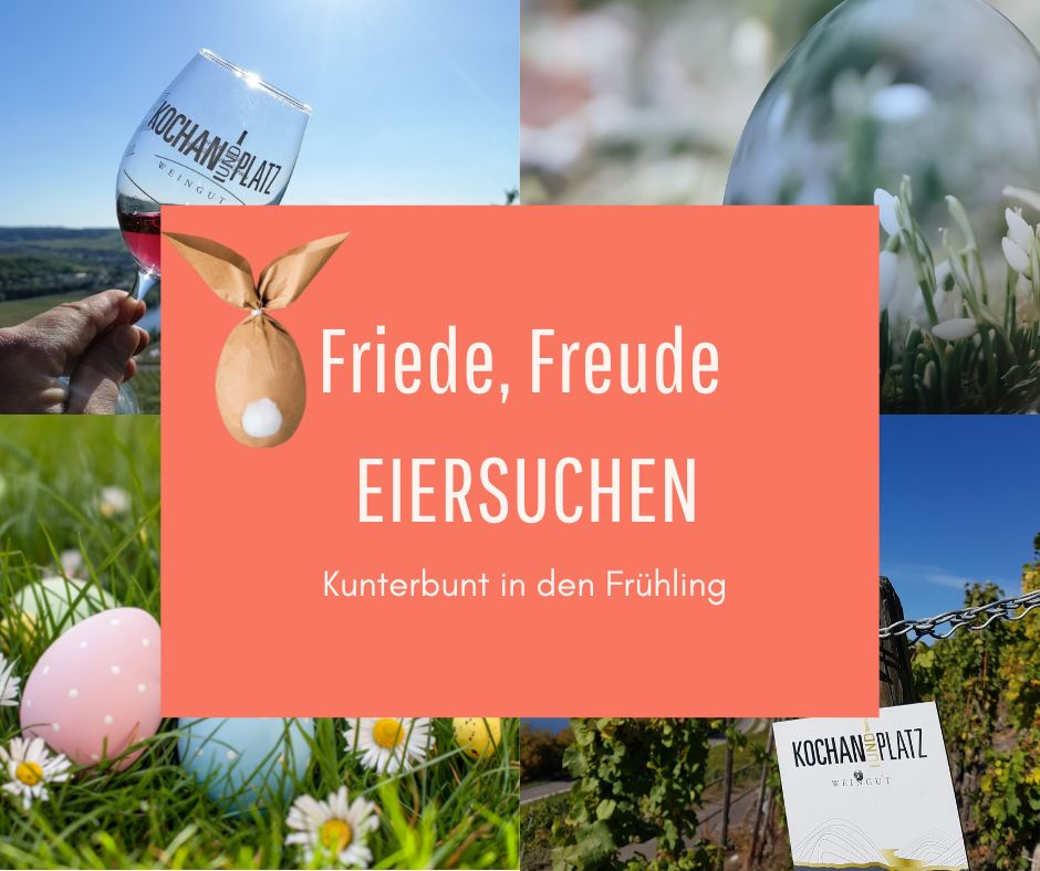 Friede, Freude EIERSUCHEN! - kunterbunt in den Frühling!